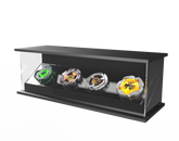 LED Light Acrylic Beyblade Display Case - 4 Bey Display