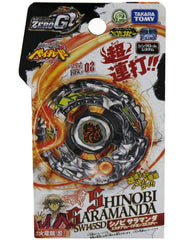 Shinobi Saramanda Zero-G Shogun Steel Beyblade BBG-02