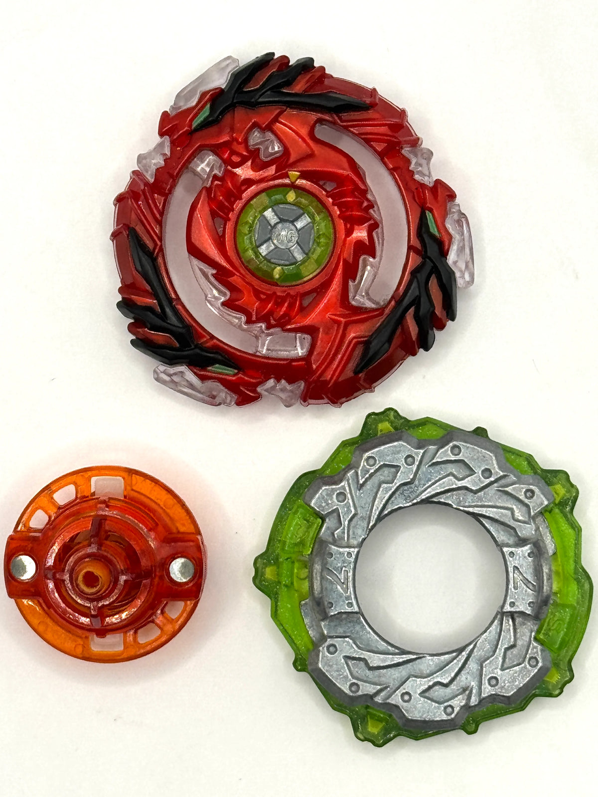 Drain Fafnir 7Star Zephyr God Customize Burst Beyblade B-98 (Used #1)