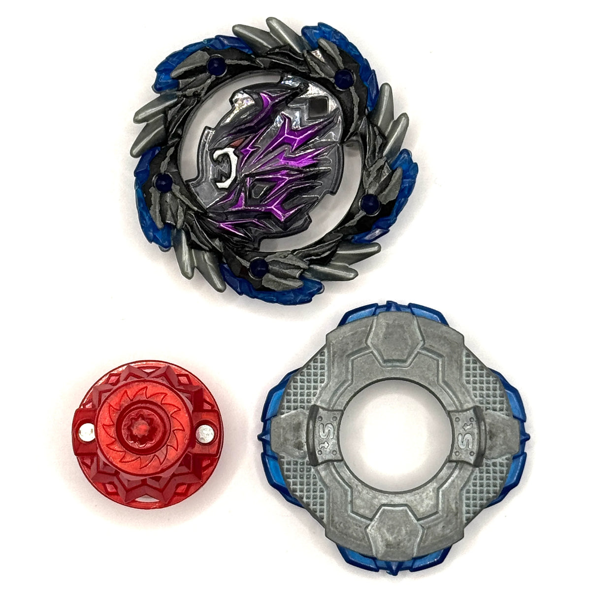 TAKARA TOMY RARE Shadow Amaterios Burst Beyblade B-00 (Pre-Owned Custom #1)
