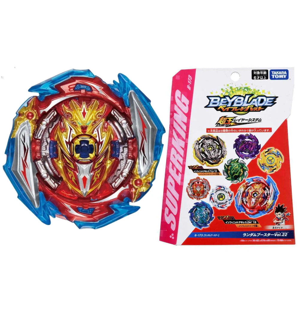 Infinite Achilles B-173 01 Dimension' 1B Burst Surge Beyblade