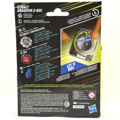 Hasbro Beyblade X: Cobalt Dragoon 2-60C String Launcher Included