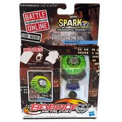 Hasbro Proto Nemesis Spark FX B-156 AD145D Beyblade Metal Fury