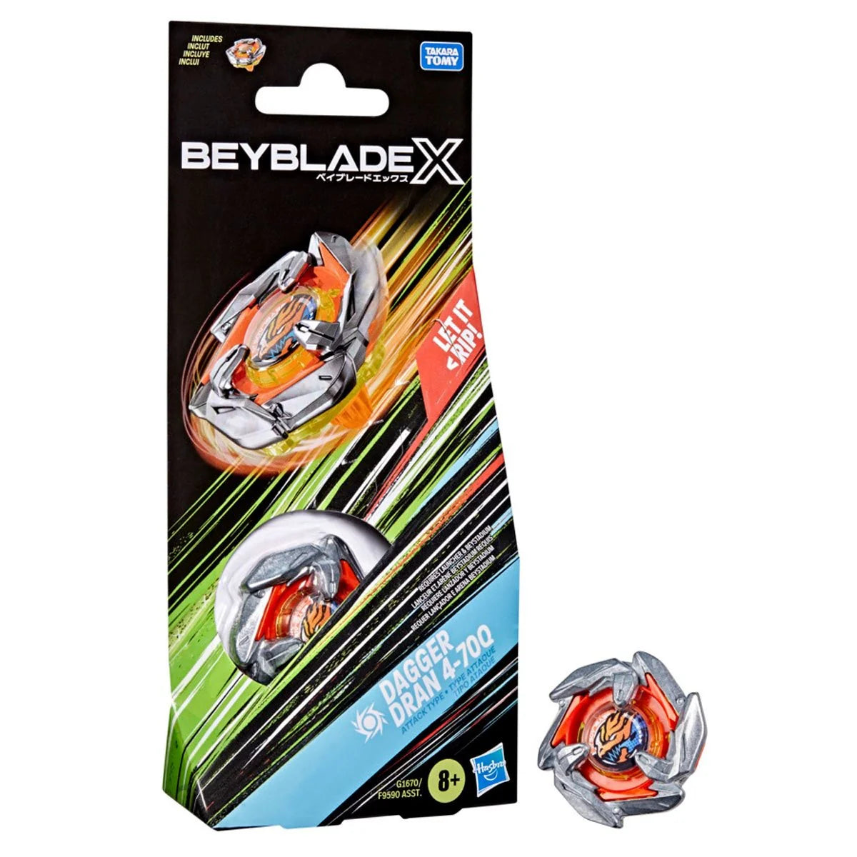 Hasbro Beyblade X Dagger Dran 4-70Q