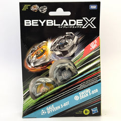 Hasbro Beyblade X Gale Wyvern 3-60T & Sword Dran 3-80B 2-Pack