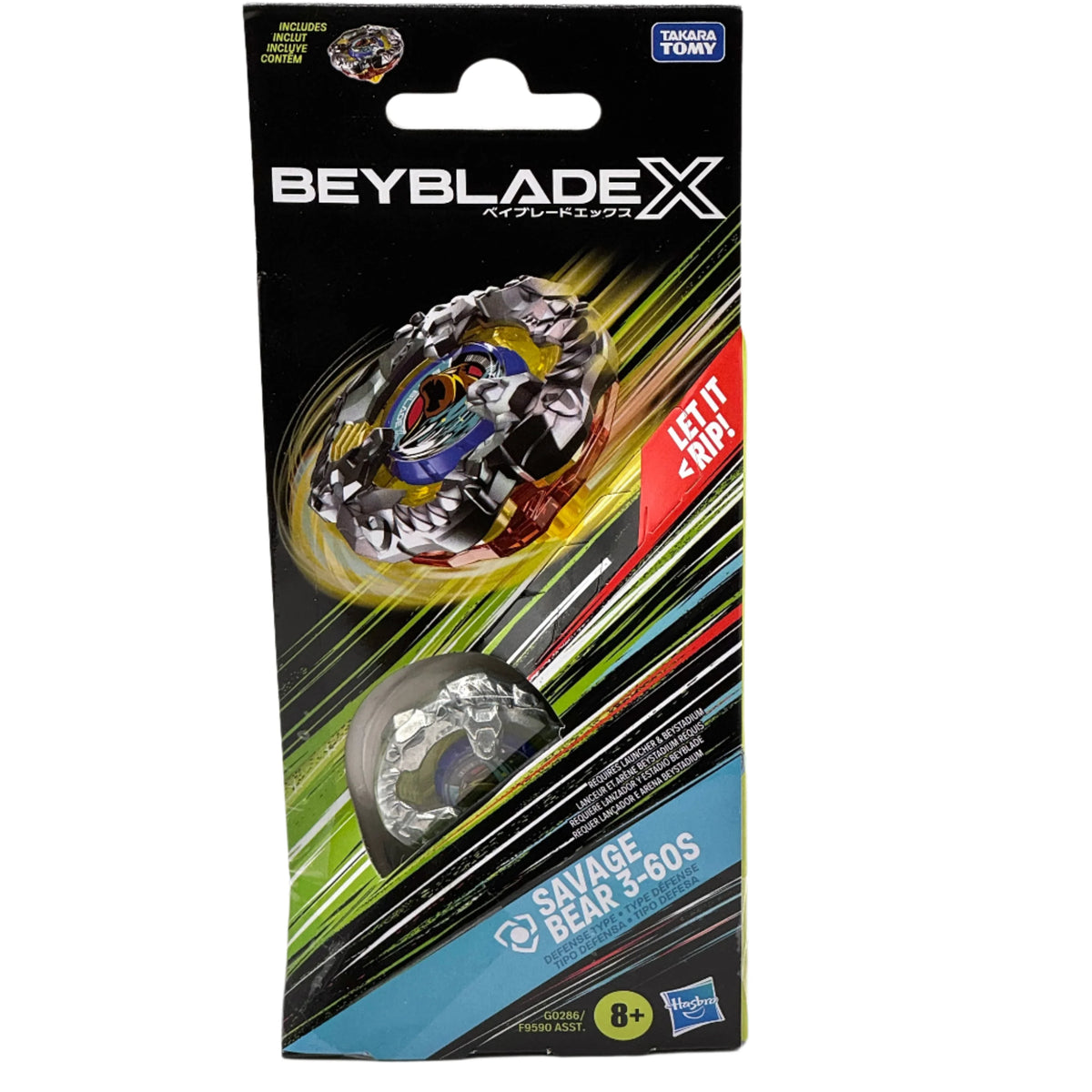 Hasbro Beyblade X Savage Bear 3-60S