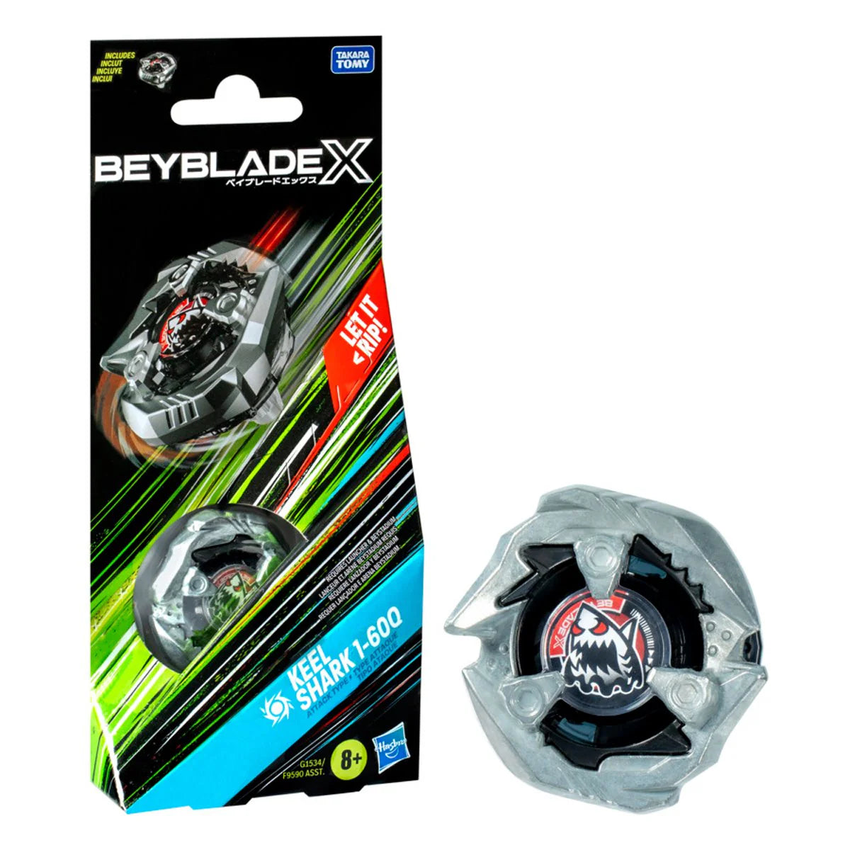 Beyblade X Keel Shark Edge 1-60Q Hasbro