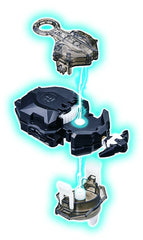 Takara Tomy Custom BeyLauncher LR — Dual-Spin String Launcher B-184