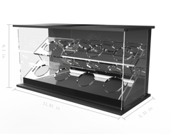 LED Light Acrylic Beyblade Display Case - 8 Bey Display