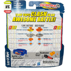 Beyblade Metal Fusion: Flame Claw 2-Pack (Flame Sagittarius C145S & Rock Pegasus 105WD)