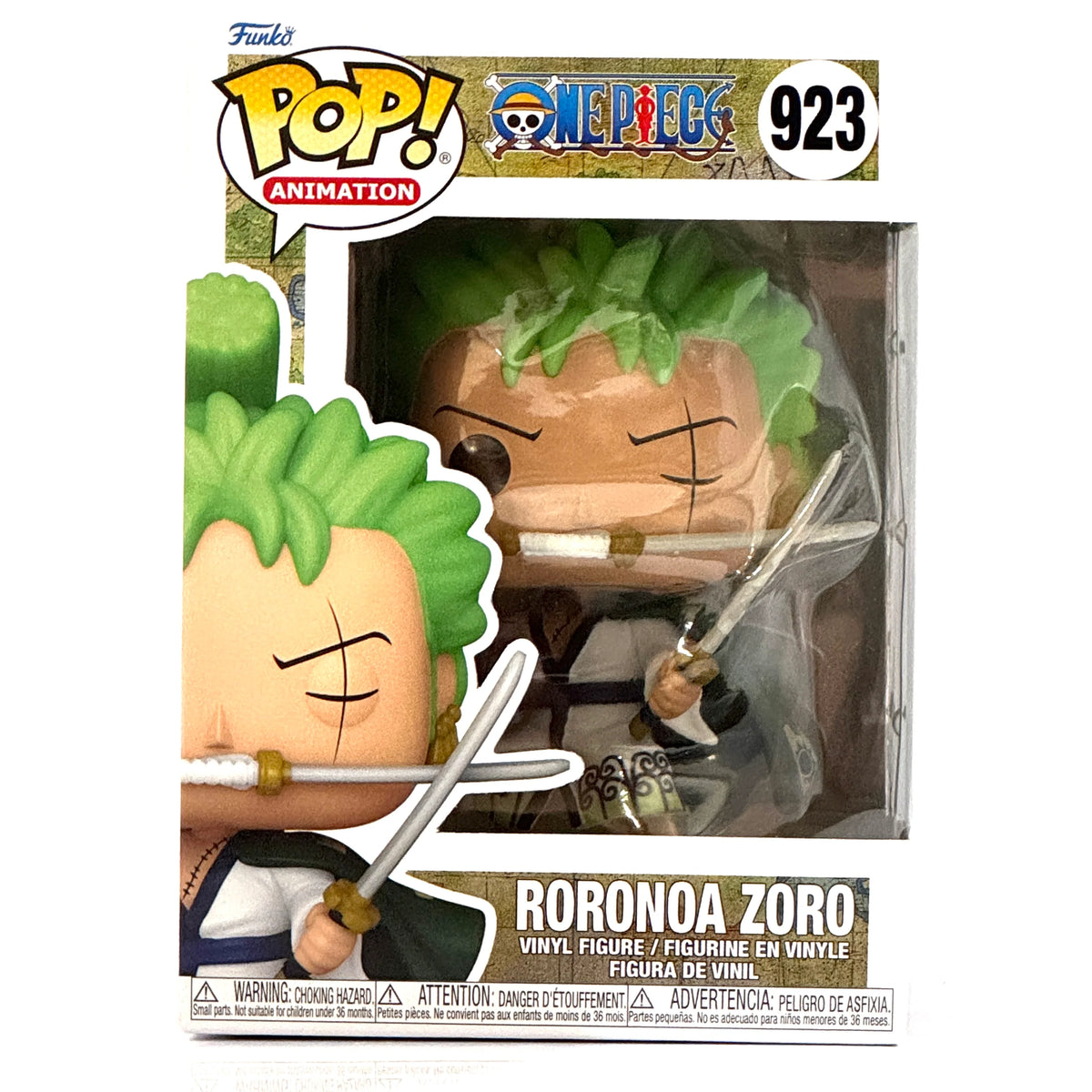 Funko Pop! One Piece Roronoa Zoro  Vinyl Figure #923