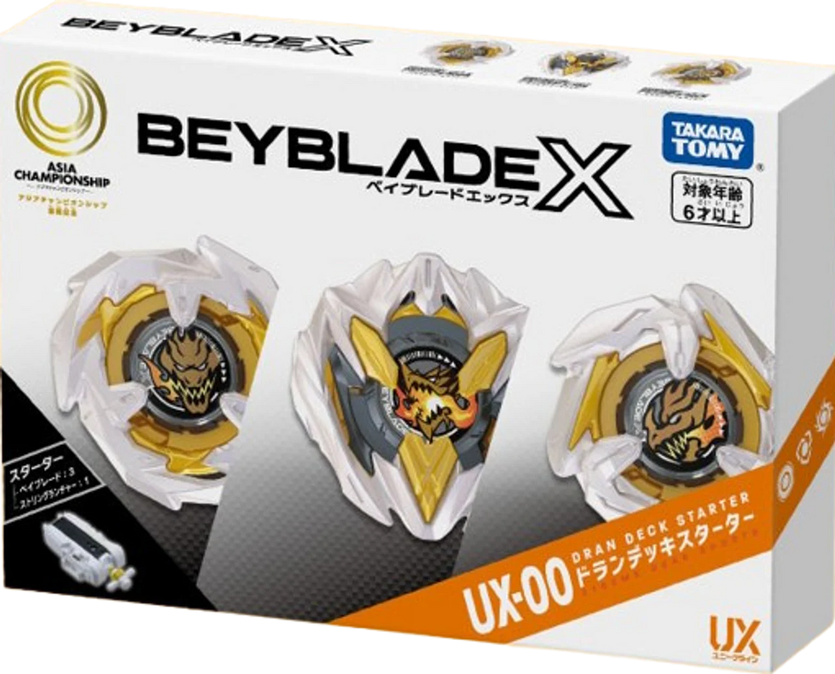 Beyblade X Dran Deck Starter UX-00 Takara Tomy