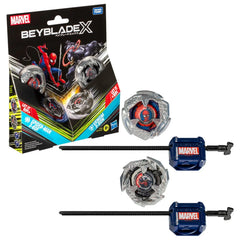 Hasbro Beyblade X Marvel Spider-Man 3-60F vs. Venom 3-80N Set