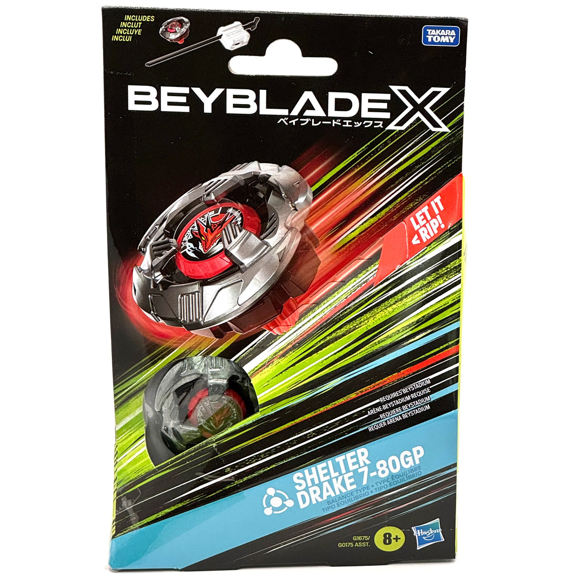 Hasbro Beyblade X Shelter Drake 7-80GP