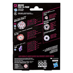 Hasbro Beyblade X Brush Fox J 9-70GR CX Custom Line