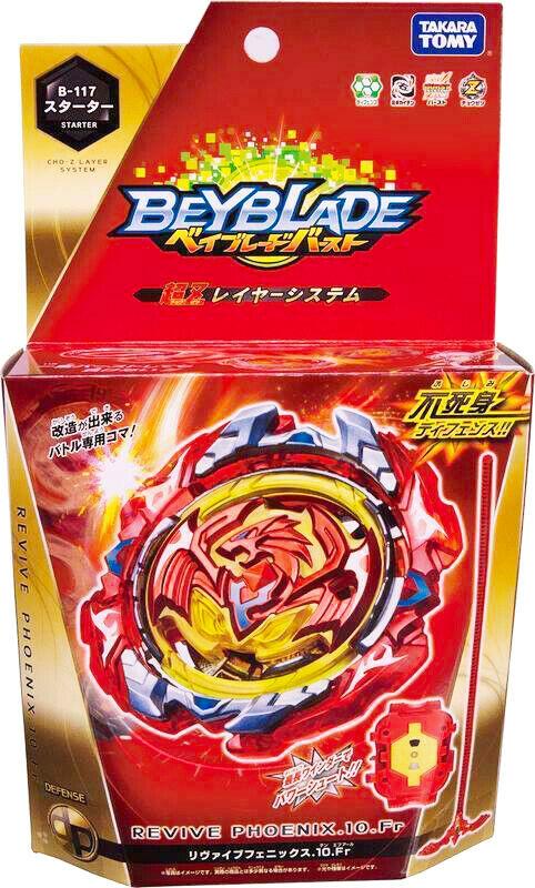 Revive Phoenix Takara Tomy Beyblade Burst B-117 Starter .10.Fr