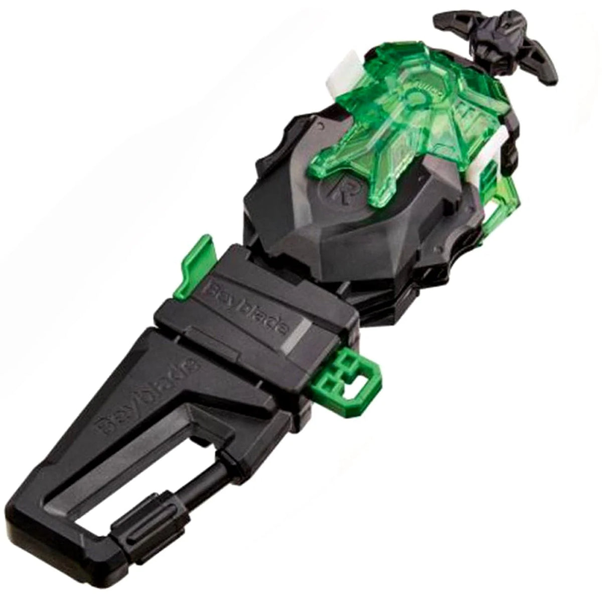 Beyblade Burst WBBA Power Custom BeyLauncher LR w/ Carabiner Grip - Cyber Edition Black B-00 / BBG-41